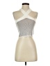 Dreamers Silver Sleeveless Top Size XS - photo 1