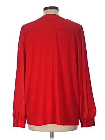 Ann Taylor Long Sleeve Blouse (view 2)