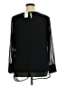 Roz & Ali 100% Polyester Black Long Sleeve Blouse Size 1X - photo 2
