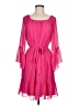 MSK 100% Polyester Pink Cocktail Dress Size M - photo 1