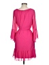 MSK 100% Polyester Pink Cocktail Dress Size M - photo 2