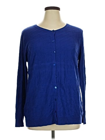 August Silk Cardigan (view 1)