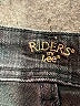 Riders by Lee Chevron-herringbone Black Jeans Size 8 (petite) - photo 7
