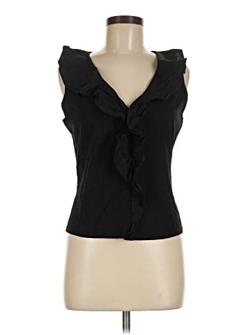 MNG Sleeveless Blouse (view 1)