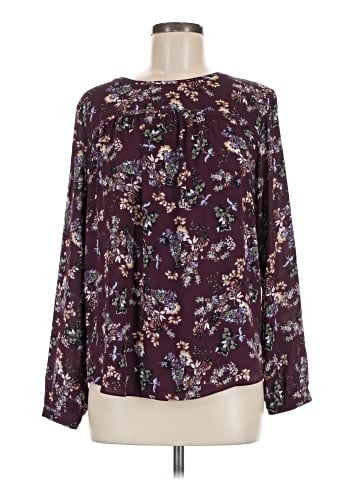 Ann Taylor LOFT Long Sleeve Blouse (view 1)