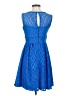DressBarn 100% Polyester Blue Cocktail Dress Size 4 - photo 2