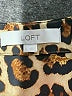 Ann Taylor LOFT 100% Polyester Animal Print Brown Sleeveless Blouse Size L - photo 4