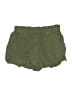 Shinestar 100% Rayon Solid Green Shorts Size M - photo 1