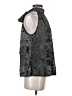 BCBGMAXAZRIA 100% Polyester Silver Sleeveless Blouse Size S - photo 4