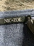 Nic + Zoe Blue Pullover Sweater Size M - photo 7