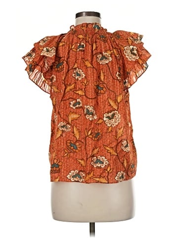 Ulla Johnson Short Sleeve Blouse (view 2)