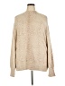 Chico's 100% Nylon Animal Print Tan Turtleneck Sweater Size XXL (4) - photo 1