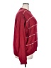 Bill Blass 100% Cotton Plaid Red Pullover Sweater Size XXL - photo 4