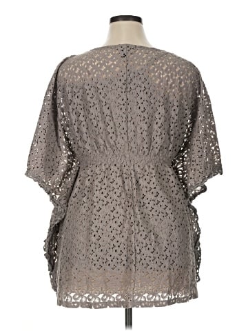 Style&Co Short Sleeve Blouse (view 2)