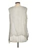 Soft Surroundings Silver Sleeveless Blouse Size L - photo 2