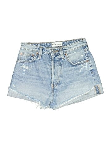 Zara Denim Shorts (view 1)