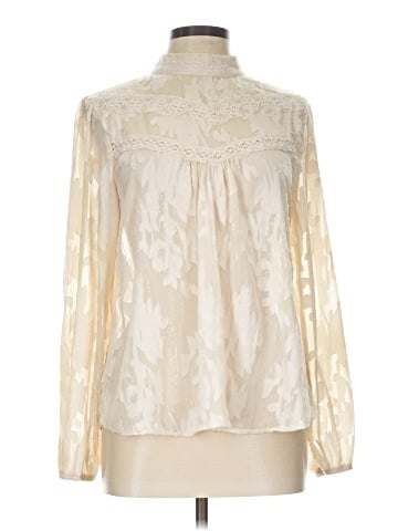 Eyeshadow Long Sleeve Blouse (view 1)