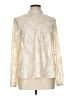 Eyeshadow Ivory Long Sleeve Blouse Size L - photo 1