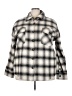 Perch by Blu Pepper 100% Cotton Plaid Gray Long Sleeve Button-Down Shirt Size 3X - photo 1