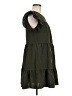 Shein 100% Polyester Solid Green Casual Dress Size 6 - photo 4