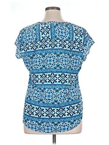 Croft & Barrow Short Sleeve Blouse (view 2)