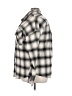 Perch by Blu Pepper 100% Cotton Plaid Gray Long Sleeve Button-Down Shirt Size 3X - photo 5