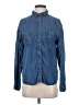 PrAna 100% Tencel Blue Long Sleeve Button-Down Shirt Size S - photo 1