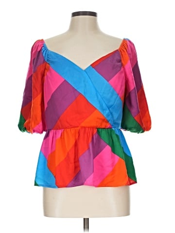 Skies Are Blue 3/4 Sleeve Blouse (view 1)
