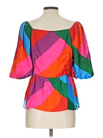 Skies Are Blue 3/4 Sleeve Blouse (view 2)