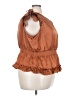 Ryegrass 100% Polyester Brown Sleeveless Blouse Size 3X - photo 4