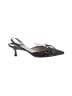 Manolo Blahnik Paisley Black Brown Heels Size EU 38 1/2 - photo 1