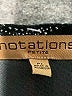 Notations Black 3/4 Sleeve Top Size L (petite) - photo 7