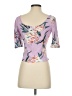 Guess Purple Pink Short Sleeve Top Size S - photo 2