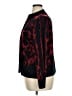 MING WANG 100% Acrylic Animal Print Red Blazer Size XL - photo 5