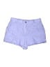 J.Crew 100% Linen Hearts Blue Shorts Size M - photo 1