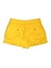J.Crew 100% Linen Solid Yellow Shorts Size M - photo 2