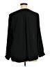 NY Collection 100% Polyester Black Long Sleeve Blouse Size 1X - photo 2