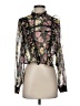 Zara Black Long Sleeve Blouse Size S - photo 1