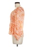 DR2 100% Polyester Orange Long Sleeve Blouse Size M - photo 5