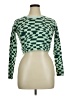 RSQ Checkered-gingham Green Cardigan Size XL - photo 1