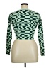 RSQ Checkered-gingham Green Cardigan Size XL - photo 2