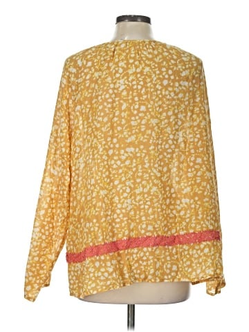 LOGO by Lori Goldstein Long Sleeve Blouse (view 2)