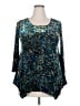 Coco Bianco Teal 3/4 Sleeve Blouse Size XXL (estimated) - photo 1