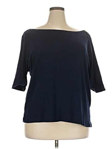 Lauren by Ralph Lauren 3/4 Sleeve T-Shirt (view 1)