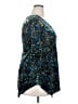 Coco Bianco Teal 3/4 Sleeve Blouse Size XXL (estimated) - photo 4