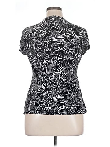 Christopher & Banks Short Sleeve Blouse (view 2)