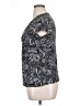 Christopher & Banks Black Short Sleeve Blouse Size XL - photo 5