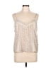 Miss Me 100% Polyester Ivory Sleeveless Blouse Size L - photo 1