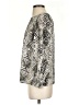 Allison Joy 100% Polyester Silver Long Sleeve Blouse Size S - photo 5
