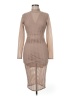 Love, Fire 100% Polyester Tan Cocktail Dress Size M - photo 1